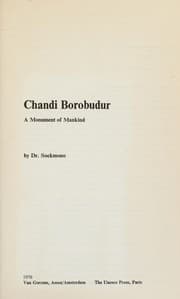 Chandi Borobudur from R. Soekmono. Year 1976