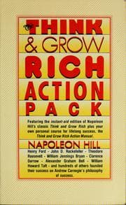 The think and grow rich action pack from Napoleon Hill. Year 1972