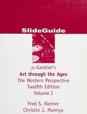 Slideguide for Gardner's art through the ages